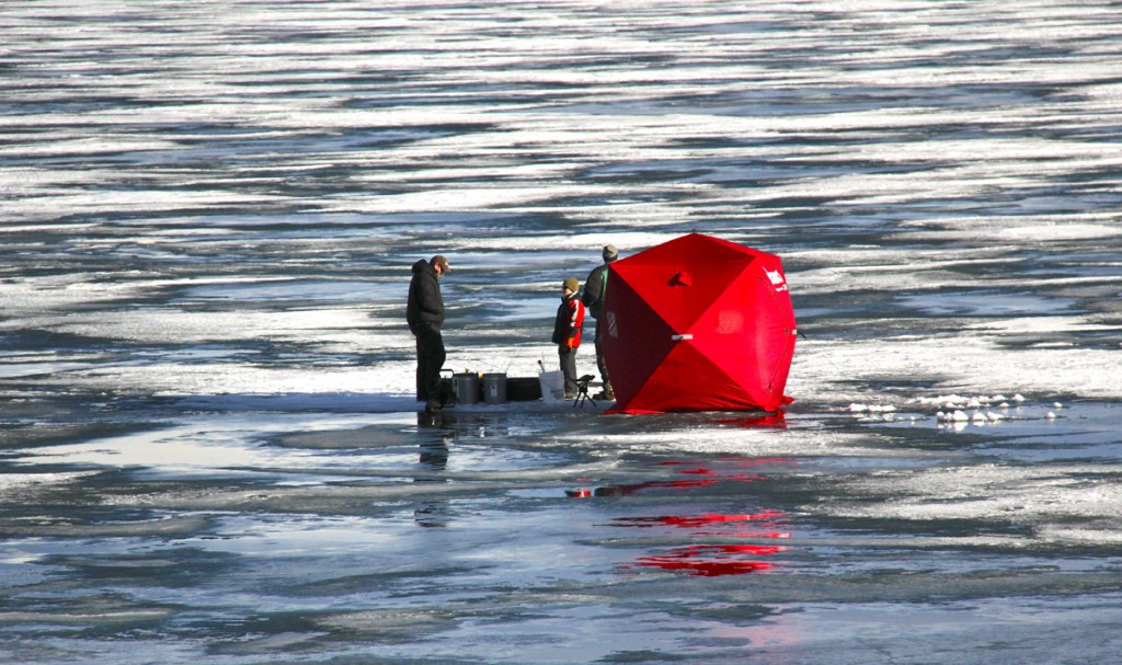 ice fishing in montana