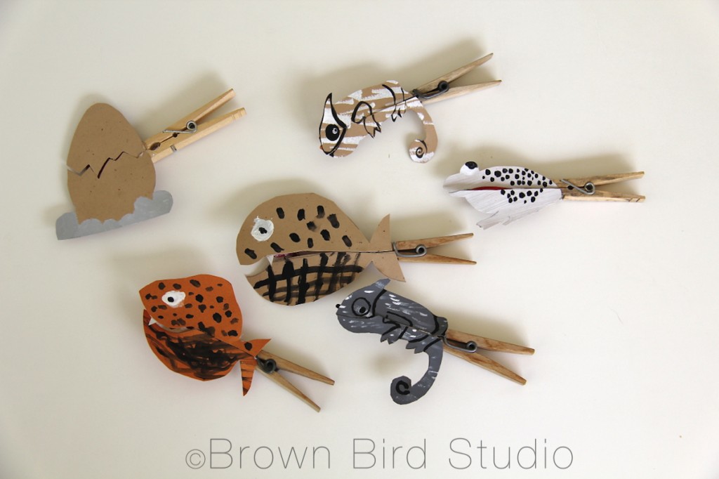 Clothespin Puppet Critters