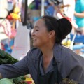 Hmong Farmer at Market