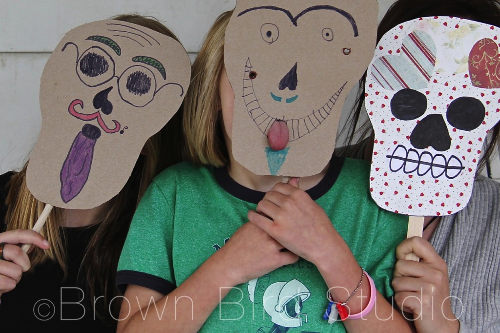 kids can make these masks from cereal boxes