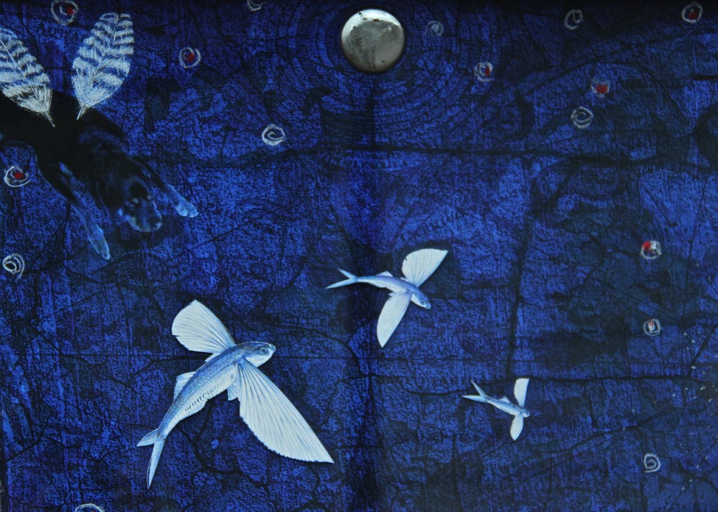 Detail of the Flying Fish in Luke's Dream