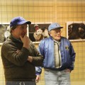 Mark Ibsen and Dave Armstrong During Mushing Talk