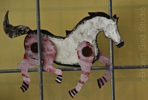 Painted Wild Horse by Ema