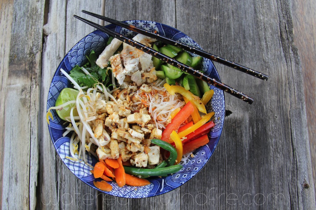 vietnamese noodle bowl