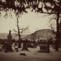 Cemetery At Dusk